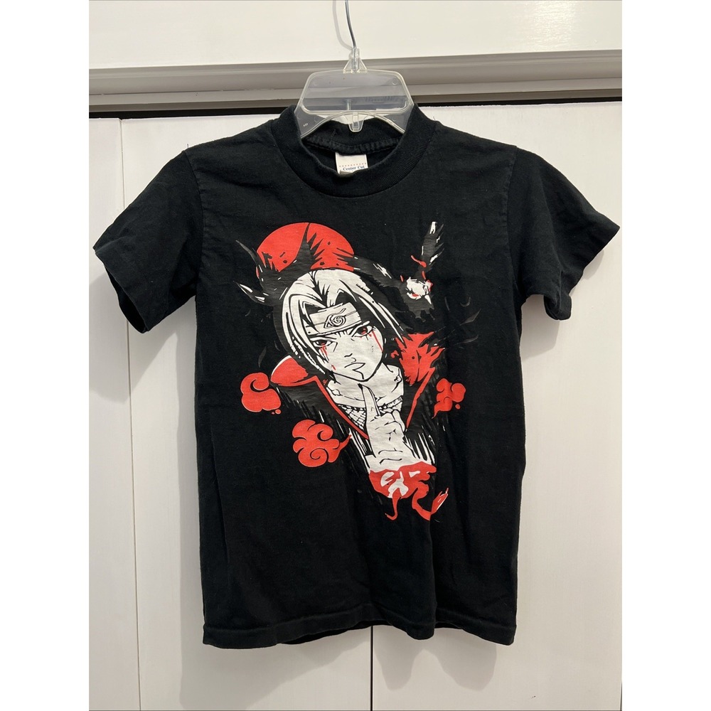VTG Itachi Uchiha NARUTO Character T-Shirt, Youth Kid's Sz‎ L, MADE IN USA